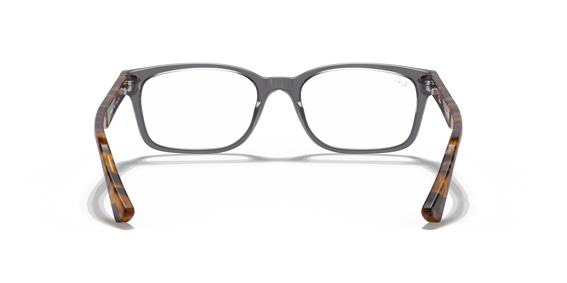 [Clear Lenses, Polished Grey Frame]