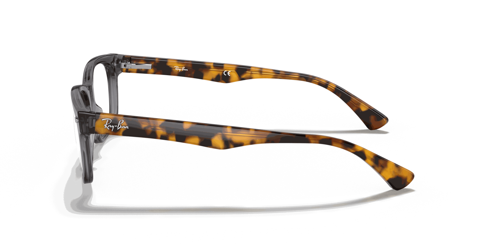 [Clear Lenses, Polished Grey Frame]