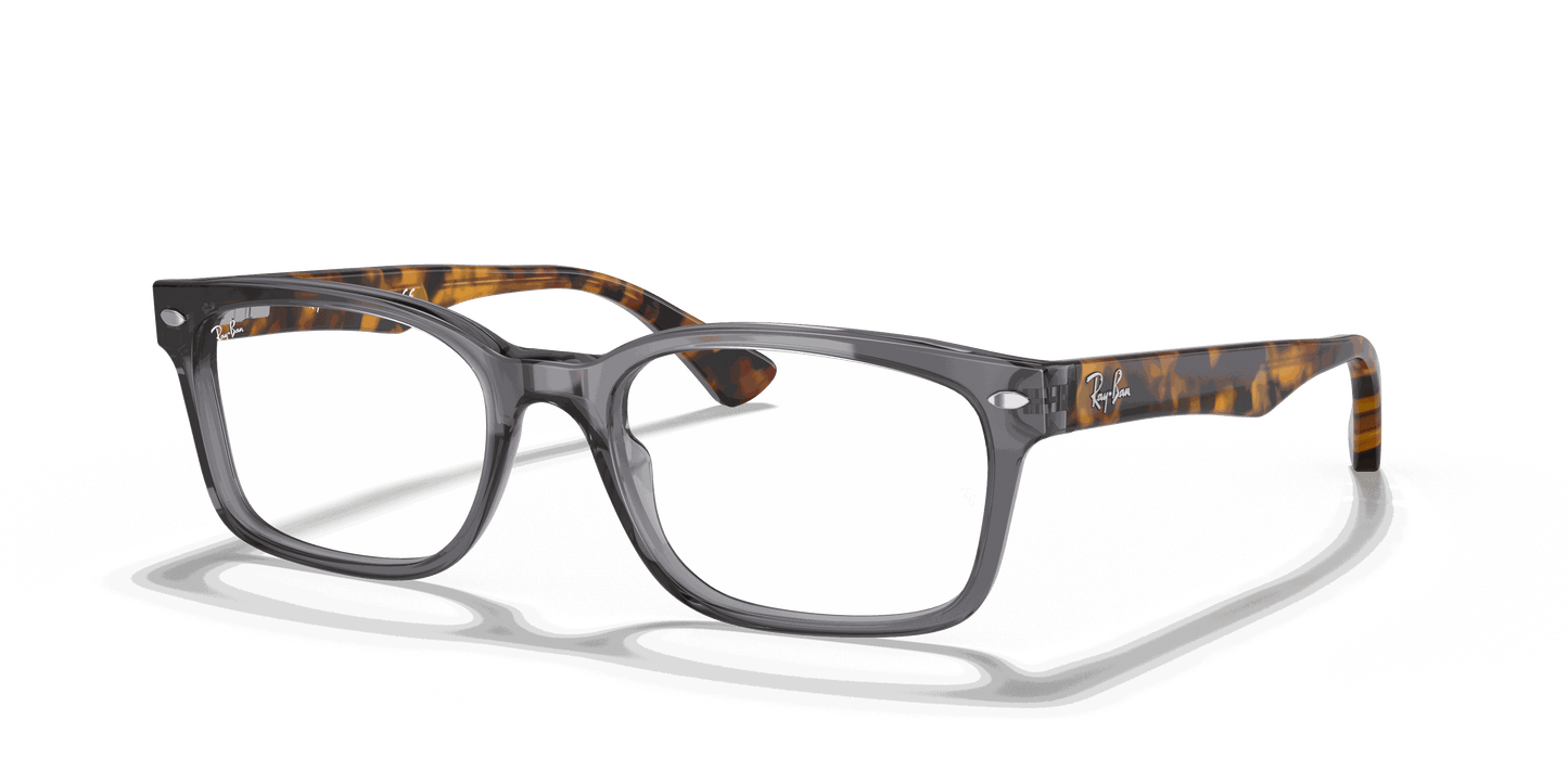[Clear Lenses, Polished Grey Frame]