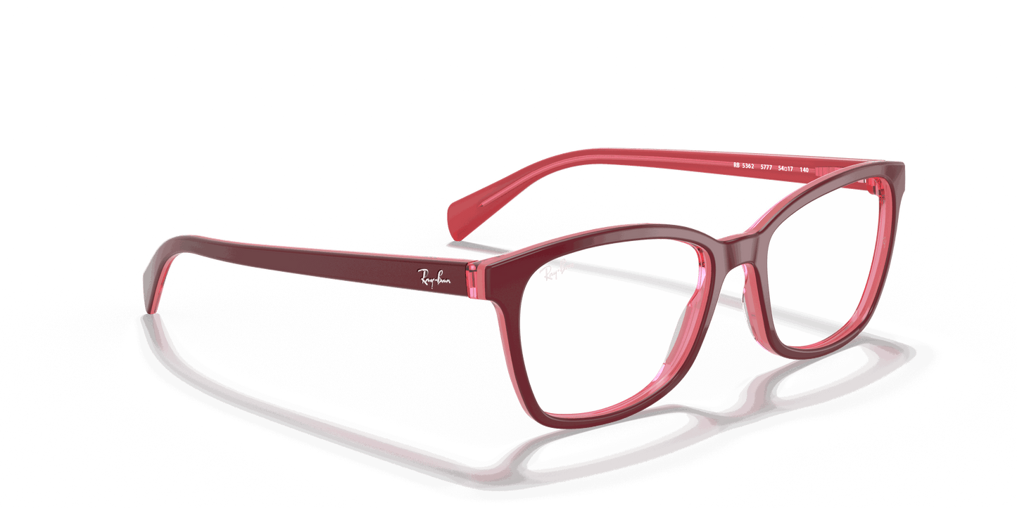 [Clear Lenses, Polished Purple-Reddish Frame]