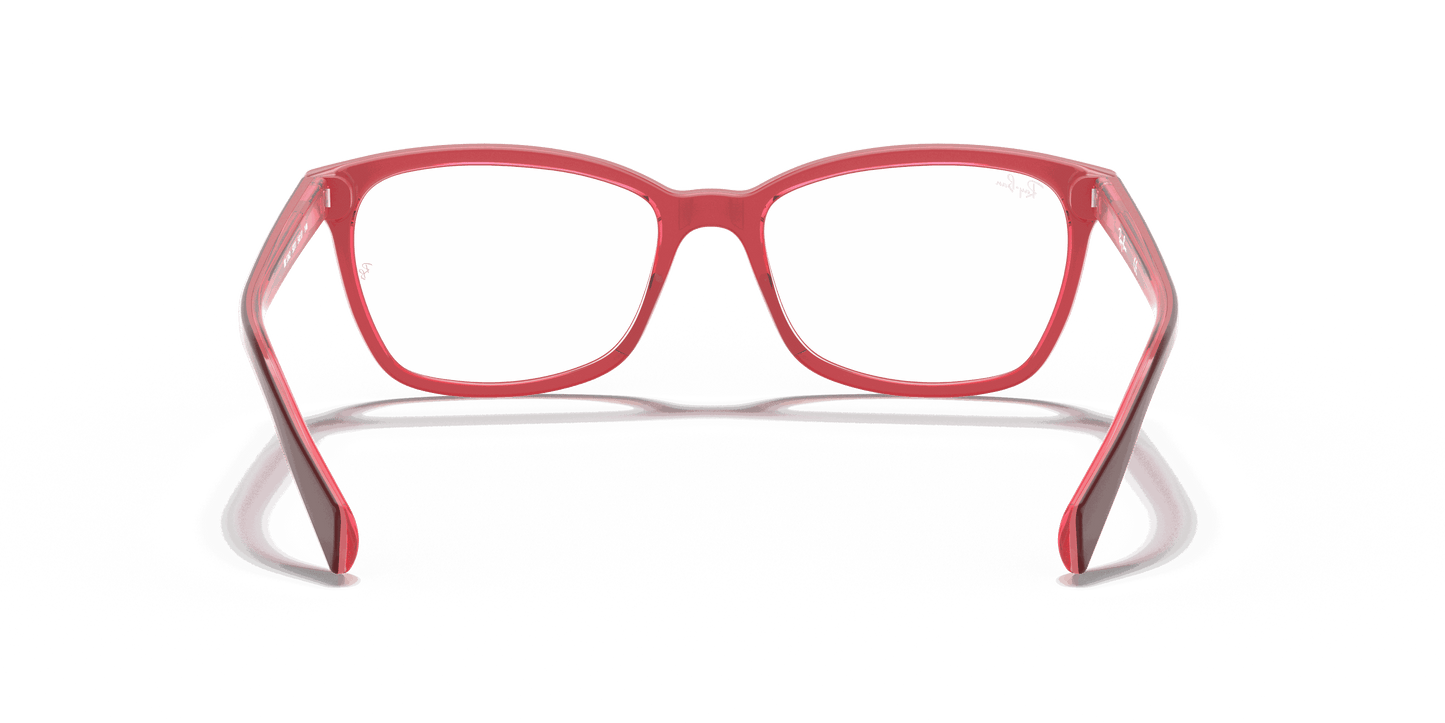 [Clear Lenses, Polished Purple-Reddish Frame]