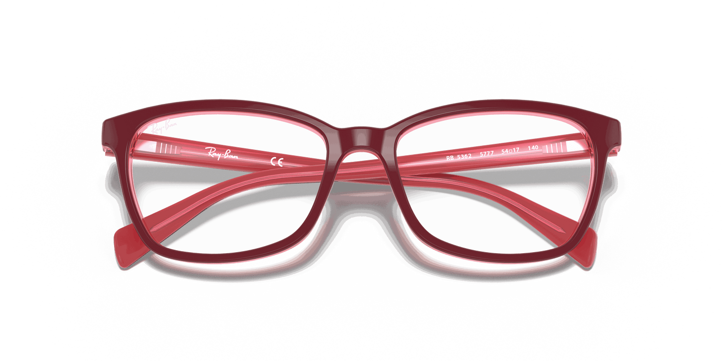 [Clear Lenses, Polished Purple-Reddish Frame]