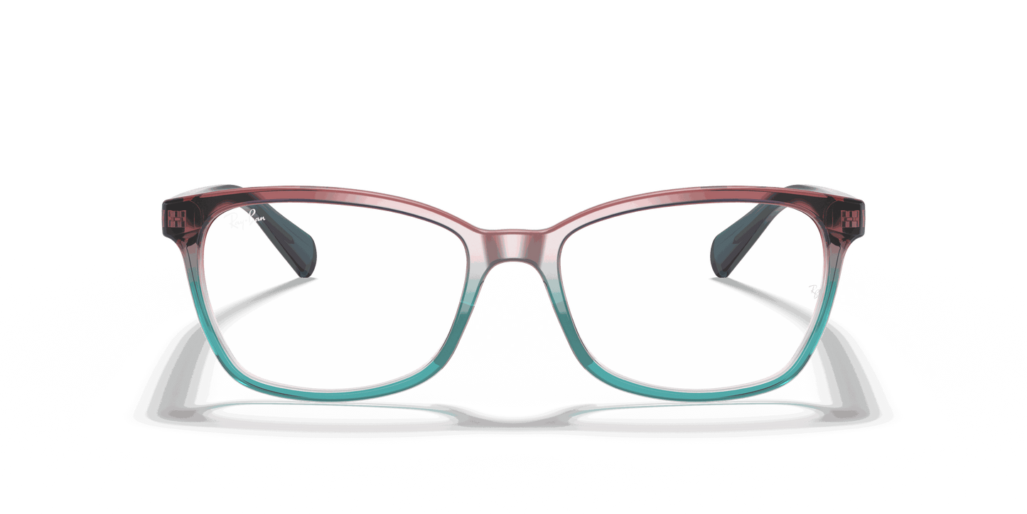 [Clear Lenses, Polished Burgundy White & Blue Frame]