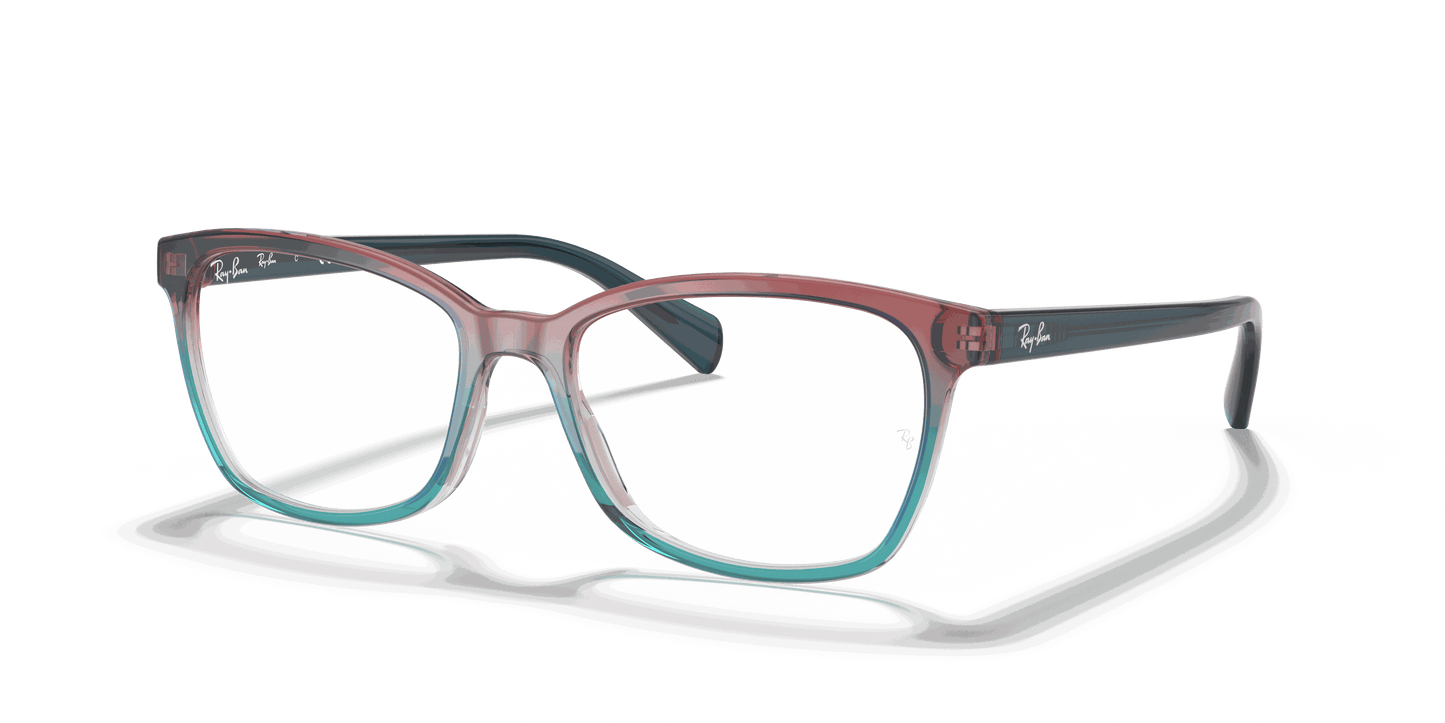 [Clear Lenses, Polished Burgundy White & Blue Frame]