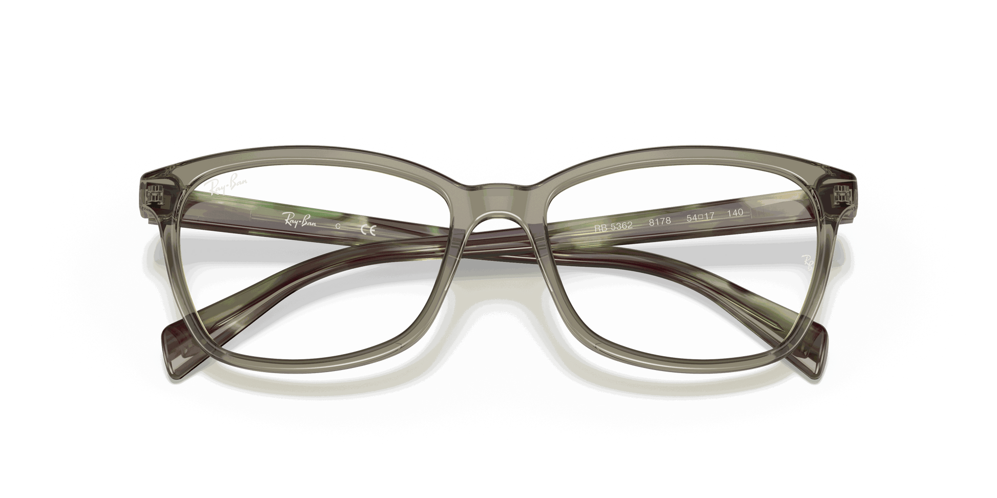 [Clear Lenses, Polished Transparent Green Frame]