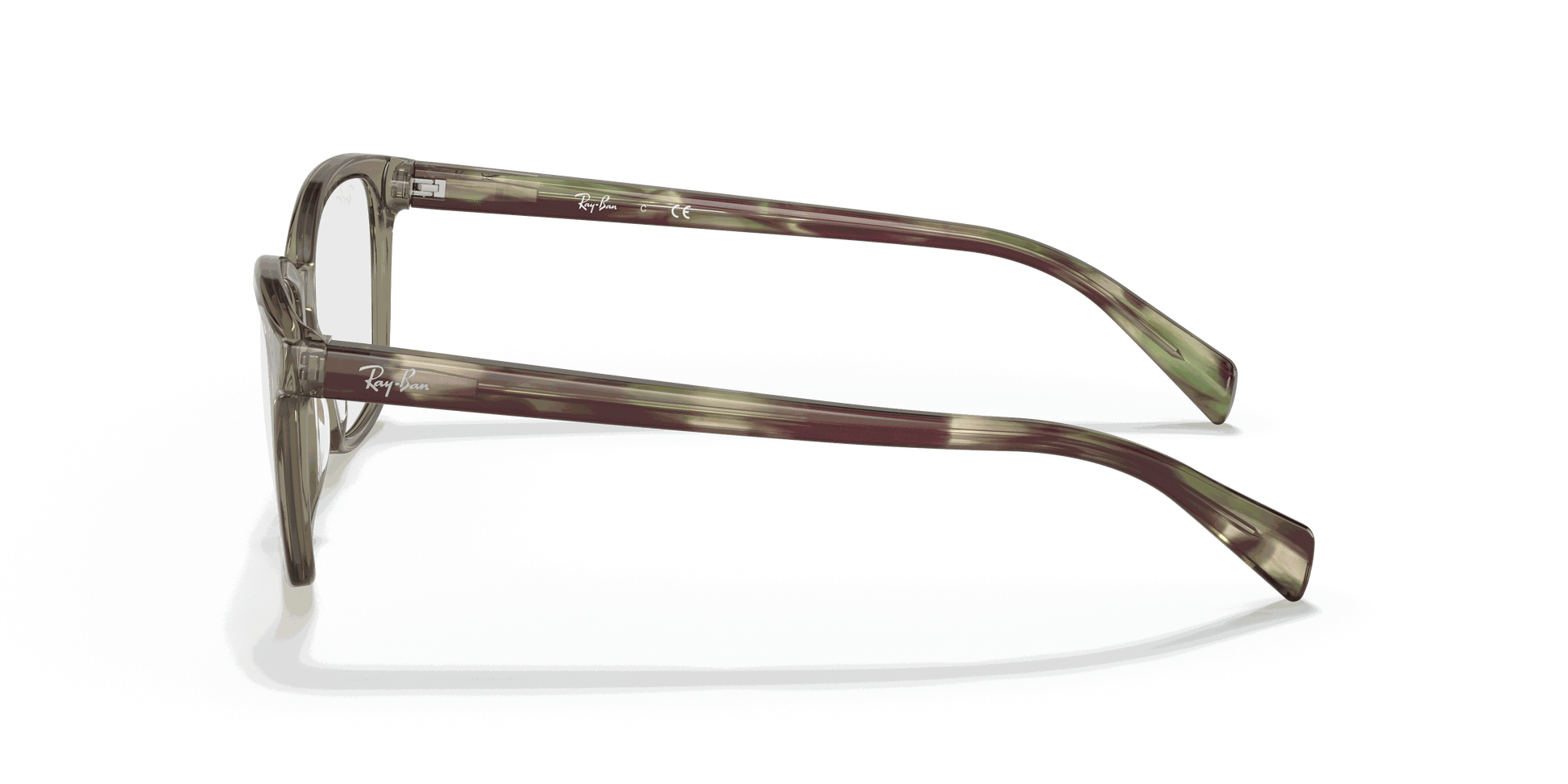 [Clear Lenses, Polished Transparent Green Frame]