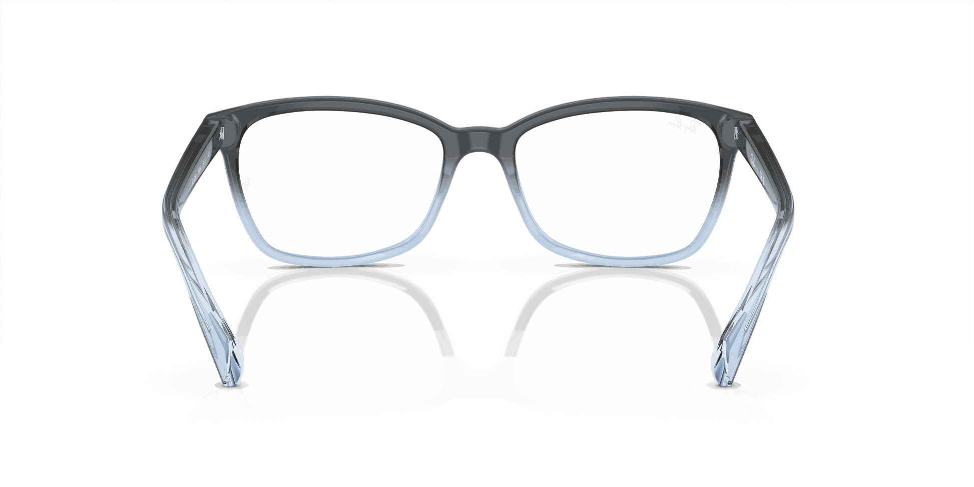 [Demo Lens Lenses, Polished Blue & Light Blue Frame]