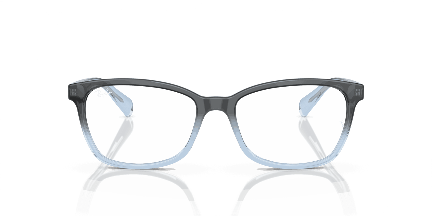[Demo Lens Lenses, Polished Blue & Light Blue Frame]