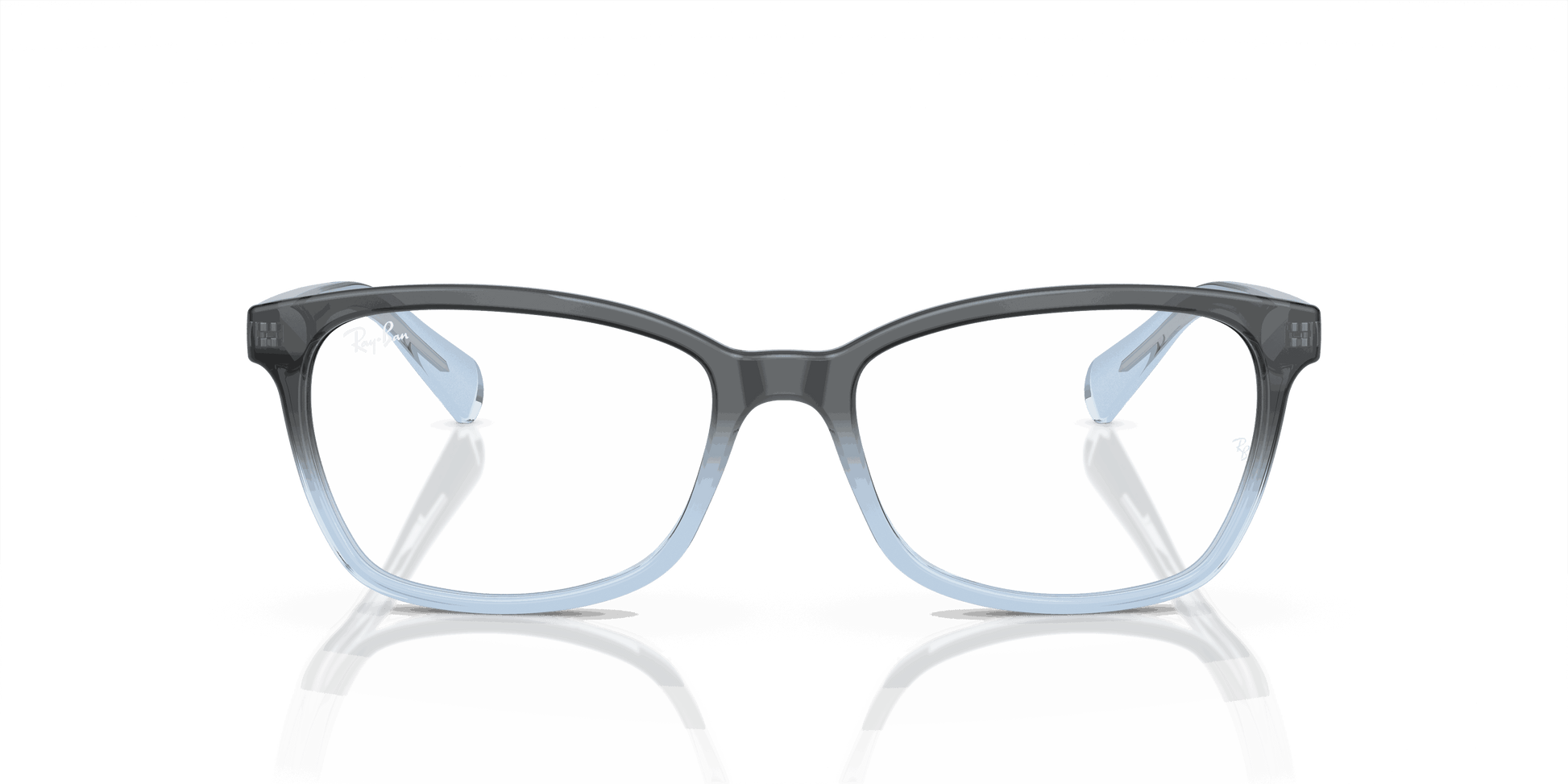 [Demo Lens Lenses, Polished Blue & Light Blue Frame]