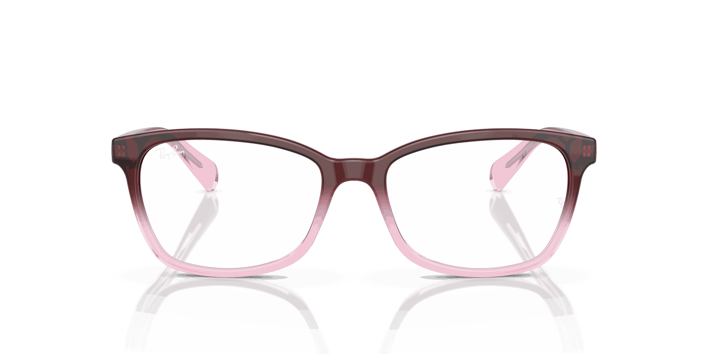[Demo Lens Lenses, Polished Red & Pink Frame]