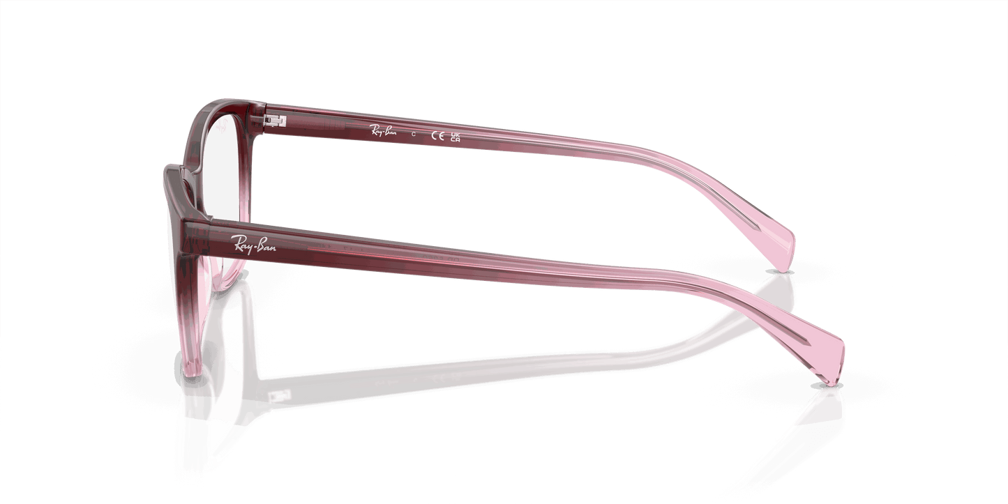 [Demo Lens Lenses, Polished Red & Pink Frame]