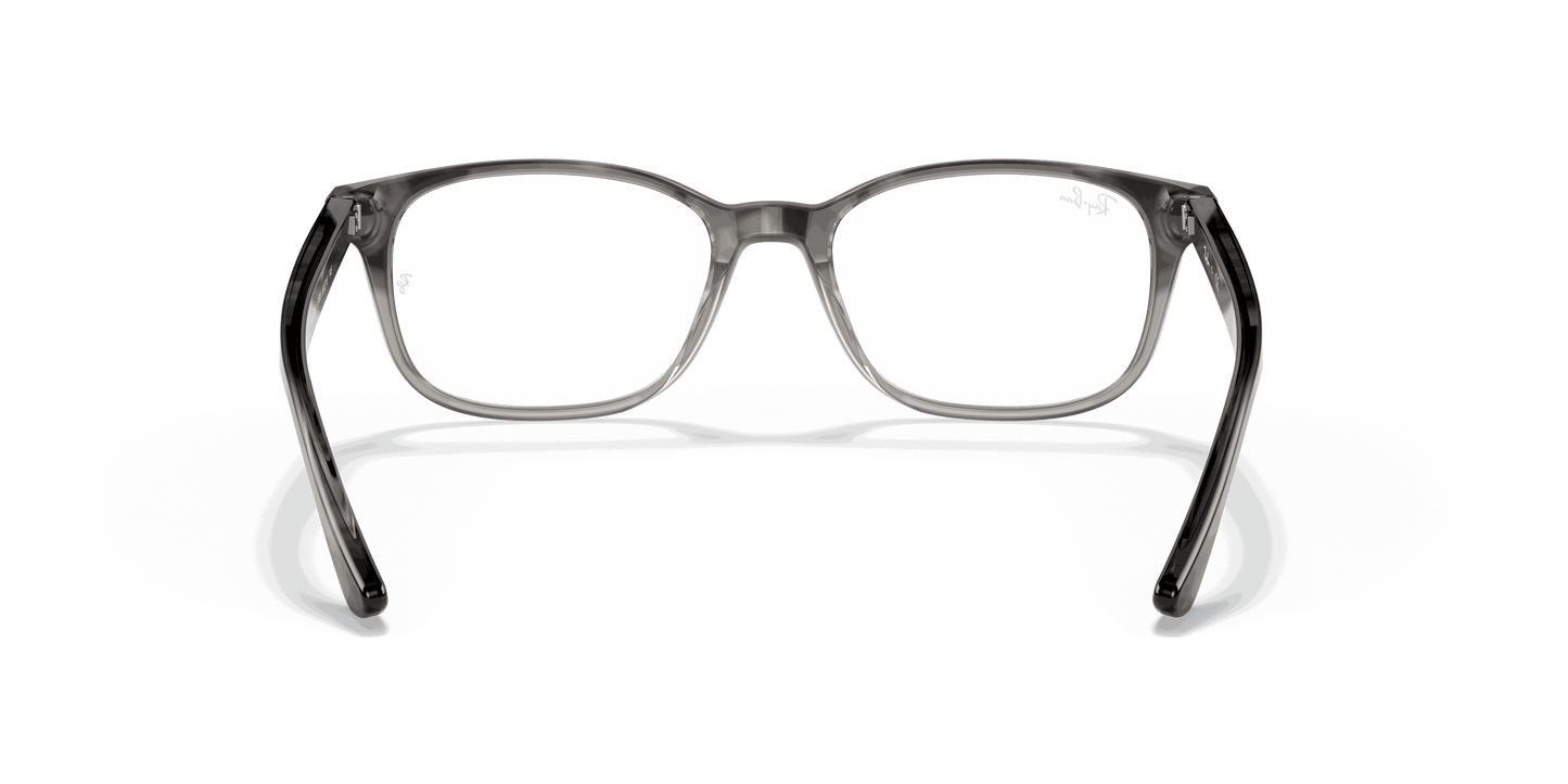 [Clear Lenses, Polished Grey Havana Frame]