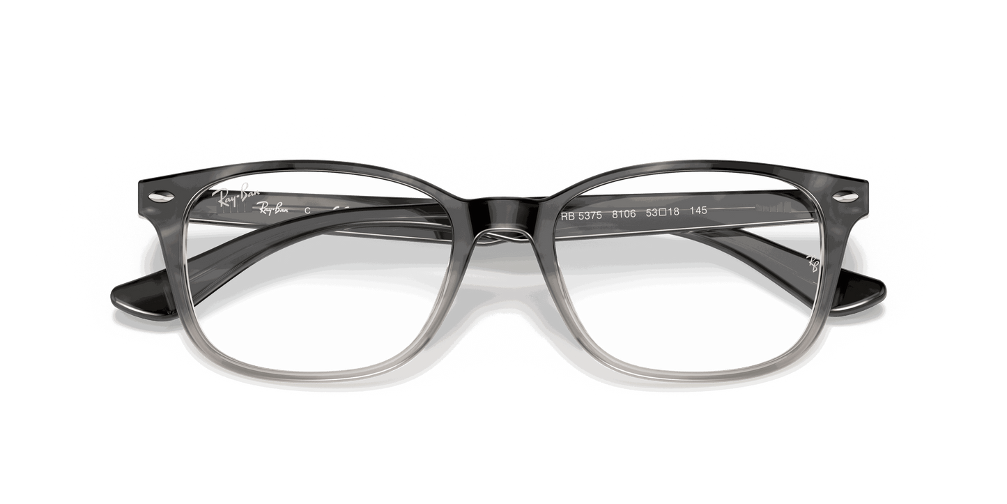[Clear Lenses, Polished Grey Havana Frame]