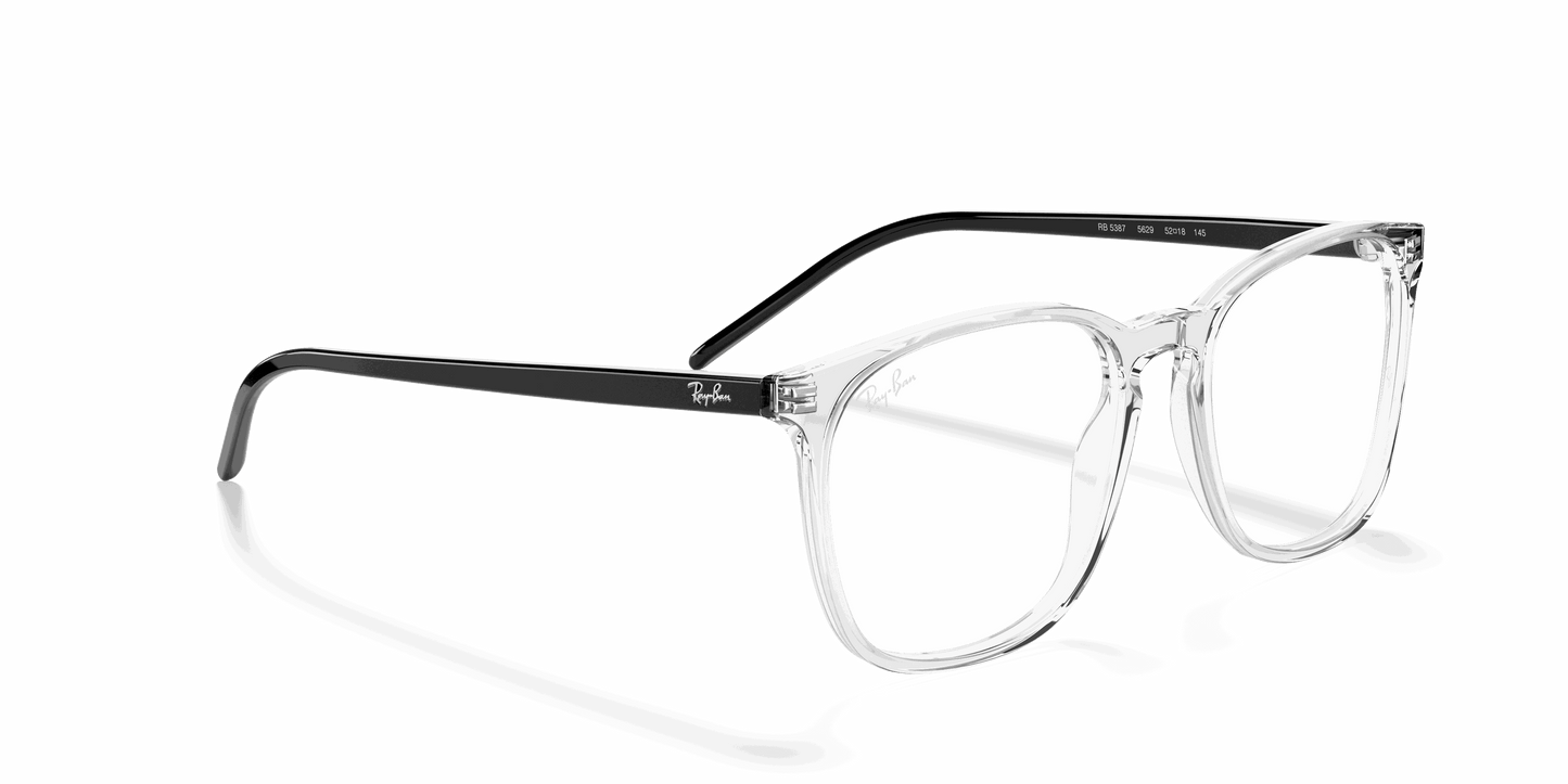 [Clear Lenses, Polished Transparent Frame]