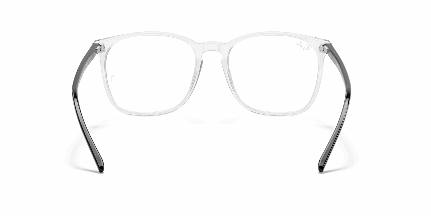 [Clear Lenses, Polished Transparent Frame]