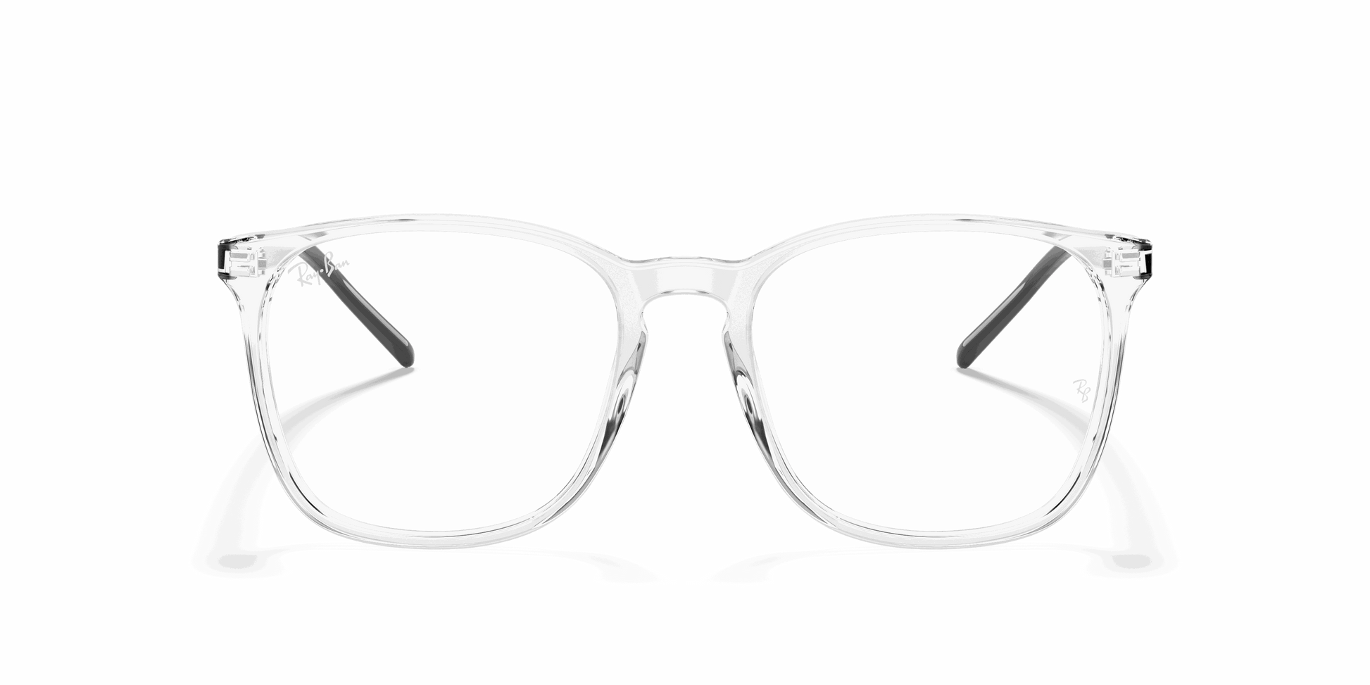 [Clear Lenses, Polished Transparent Frame]
