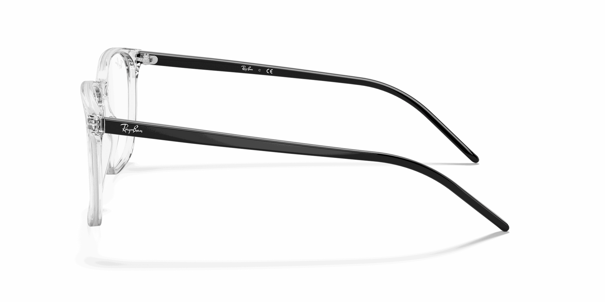 [Clear Lenses, Polished Transparent Frame]