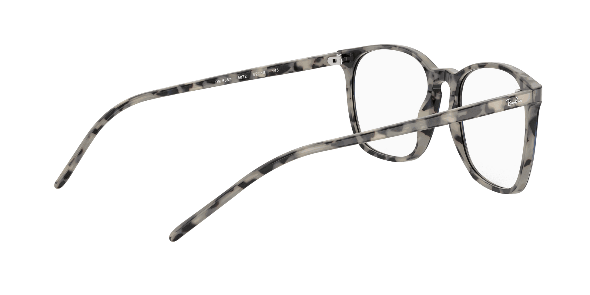 [Clear Lenses, Polished Havana Beige Frame]