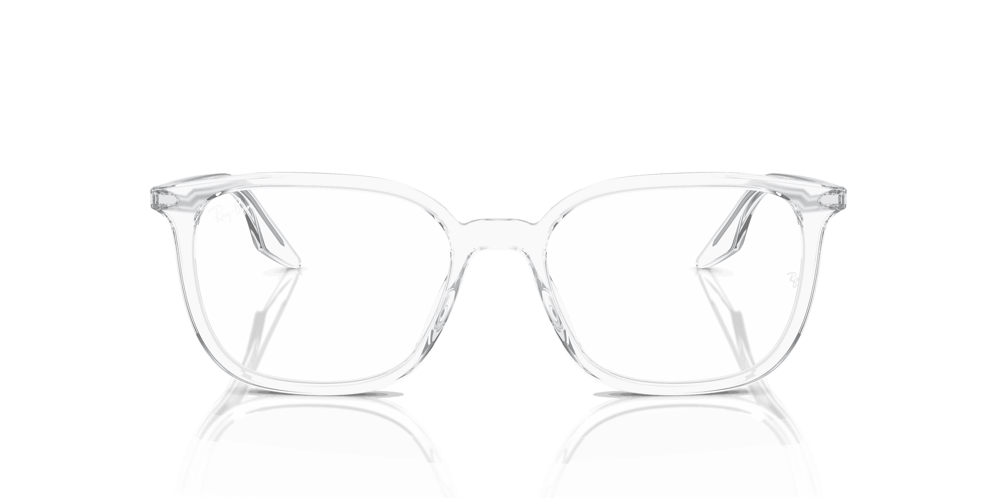 [Clear Lenses, Polished Transparent Frame]