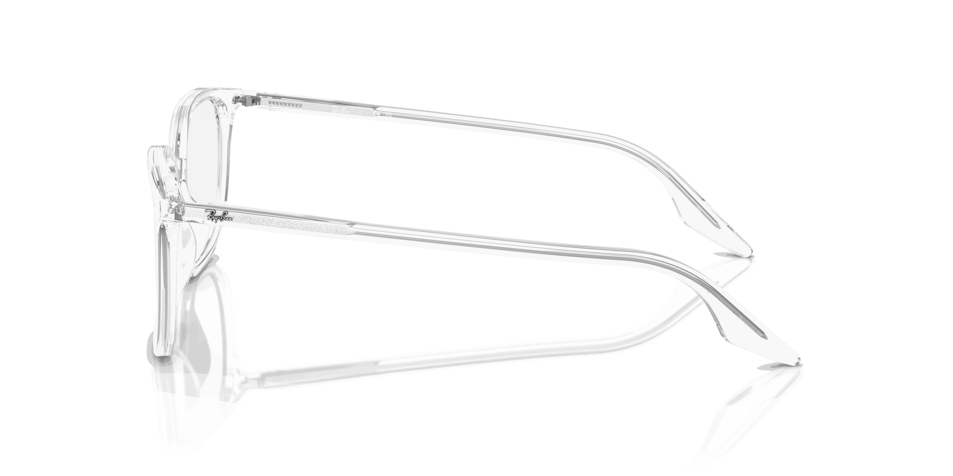 [Clear Lenses, Polished Transparent Frame]