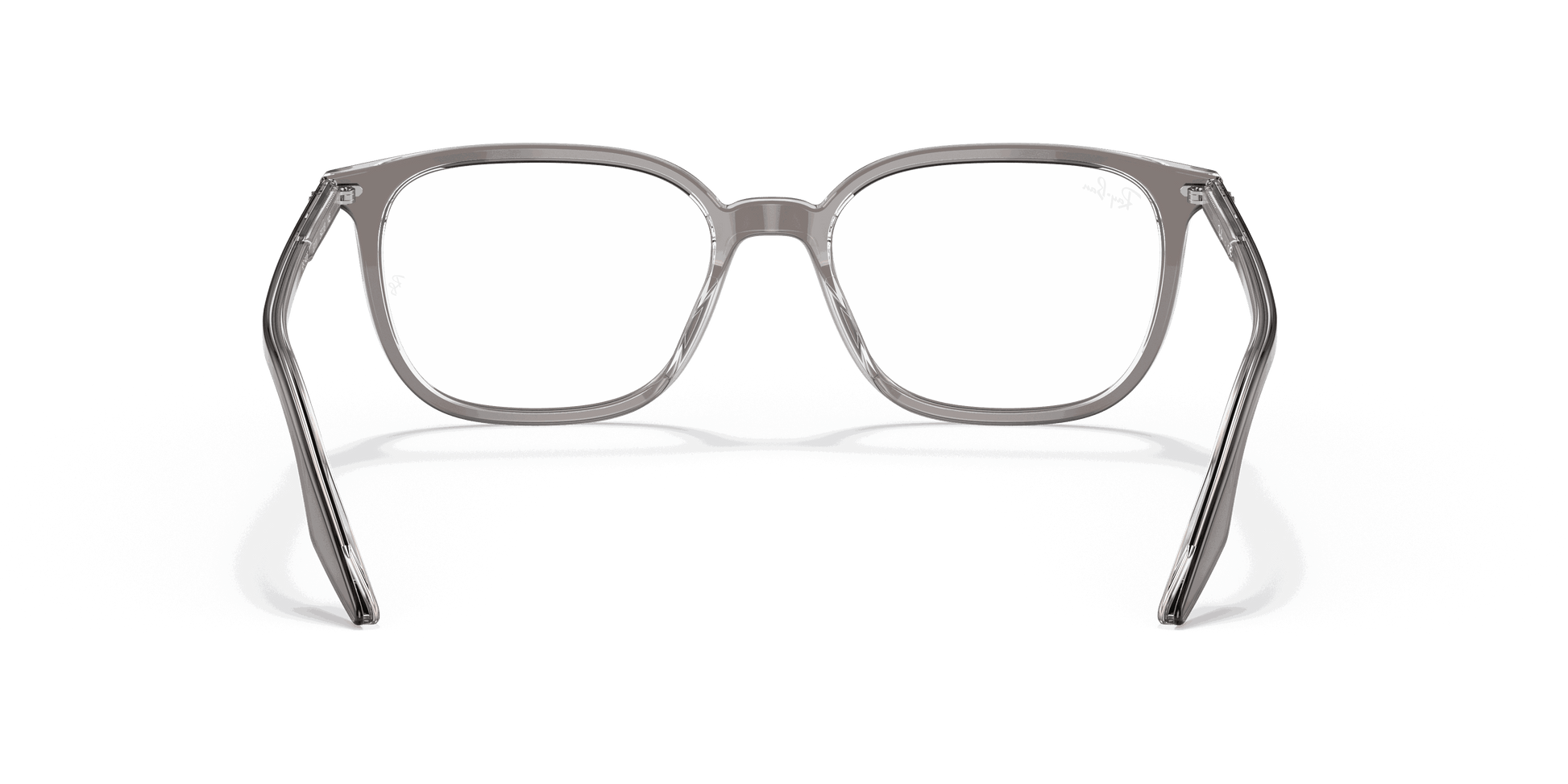 [Clear Lenses, Polished Grey On Transparent Frame]