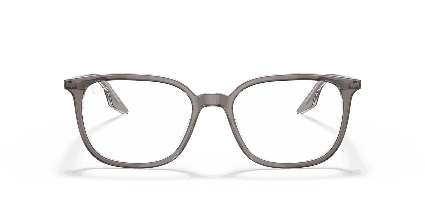 [Clear Lenses, Polished Grey On Transparent Frame]