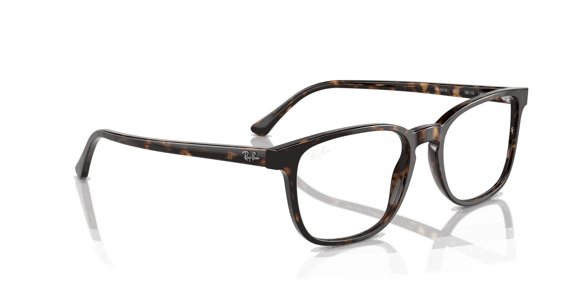 [Clear Lenses, Polished Havana Frame]
