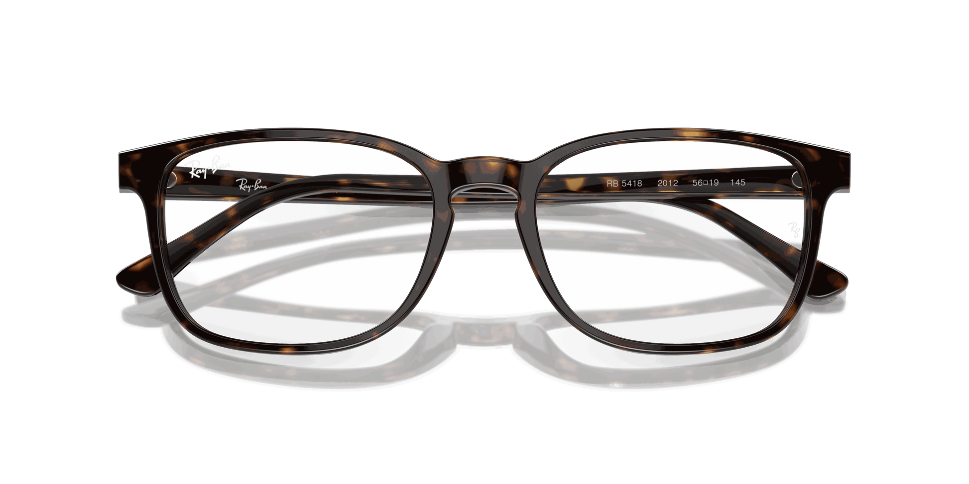 [Clear Lenses, Polished Havana Frame]