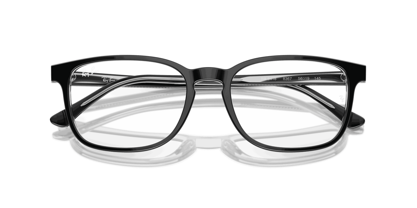 [Clear Lenses, Polished Dark Grey On Transparent Grey Frame]