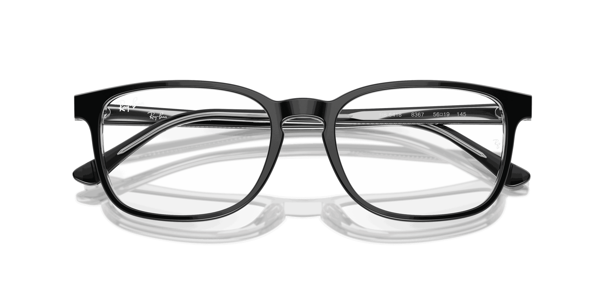 [Clear Lenses, Polished Dark Grey On Transparent Grey Frame]