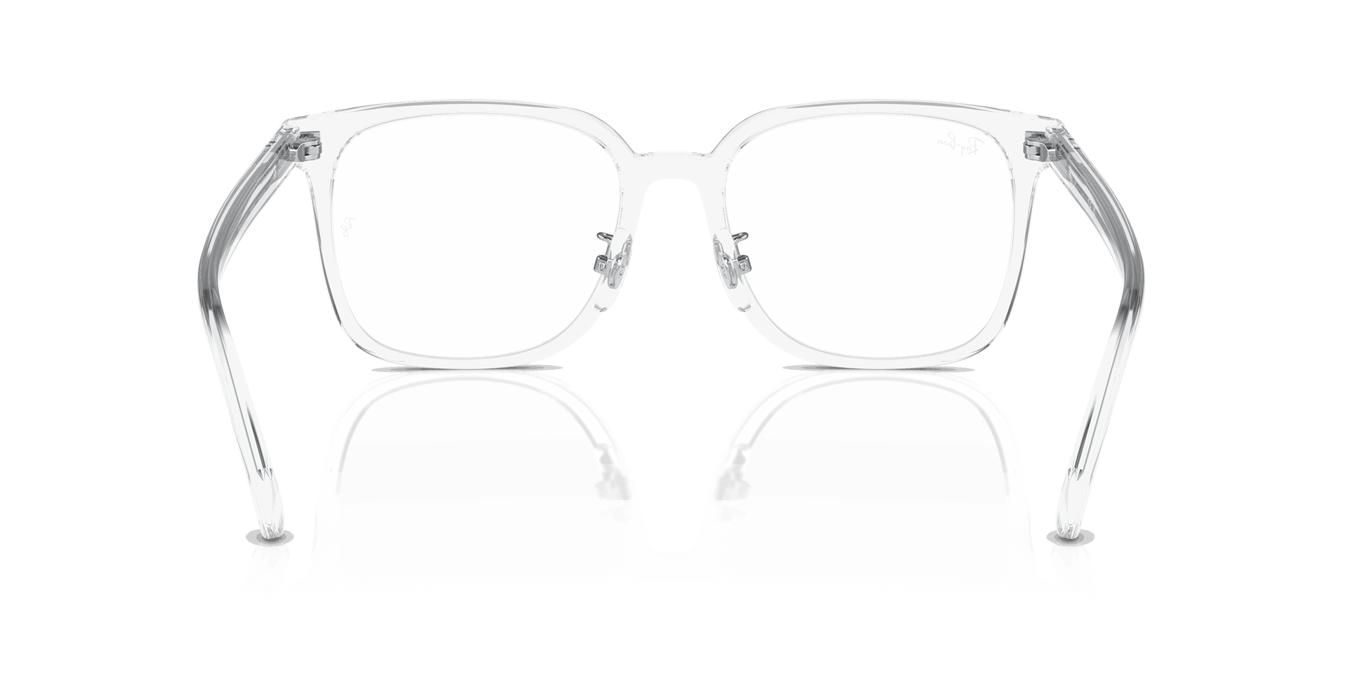 [Clear Lenses, Polished Transparent Frame]