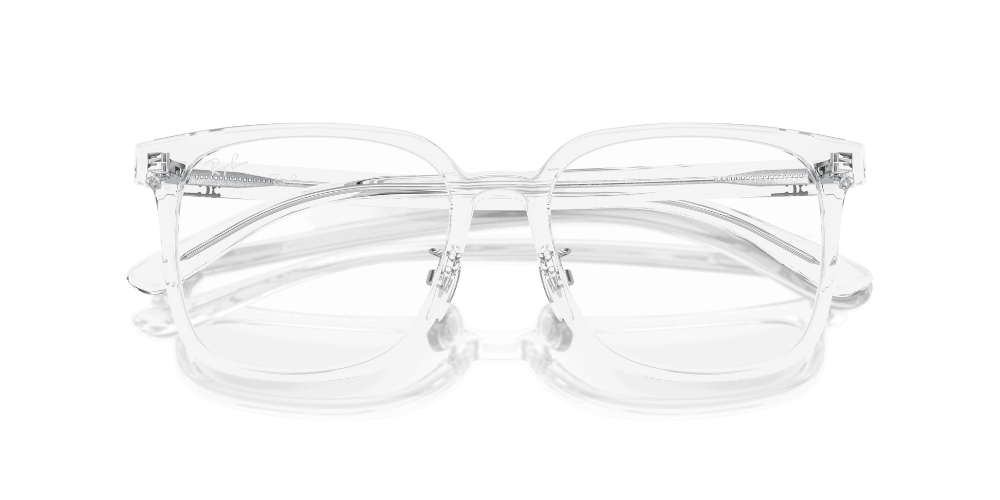 [Clear Lenses, Polished Transparent Frame]