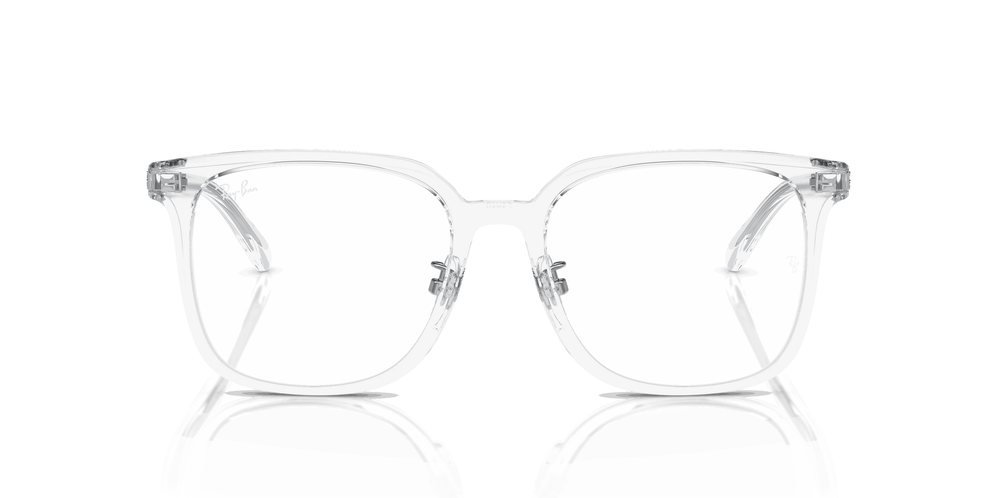[Clear Lenses, Polished Transparent Frame]