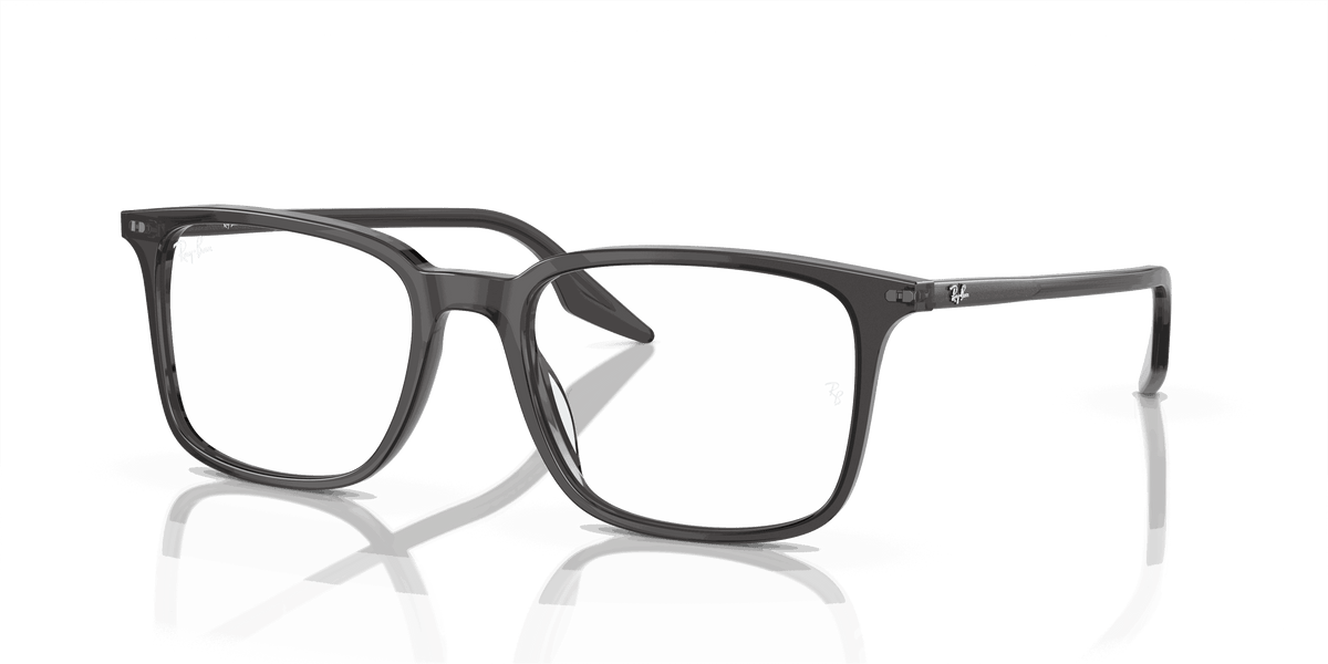[Clear Lenses, Polished Transparent Black Frame]