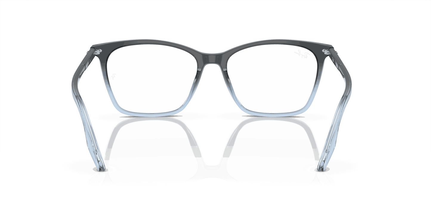 [Demo Lens Lenses, Polished Blue & Light Blue Frame]