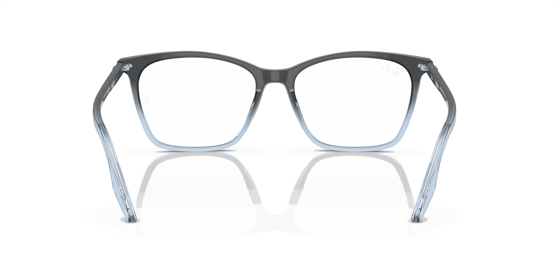 [Demo Lens Lenses, Polished Blue & Light Blue Frame]