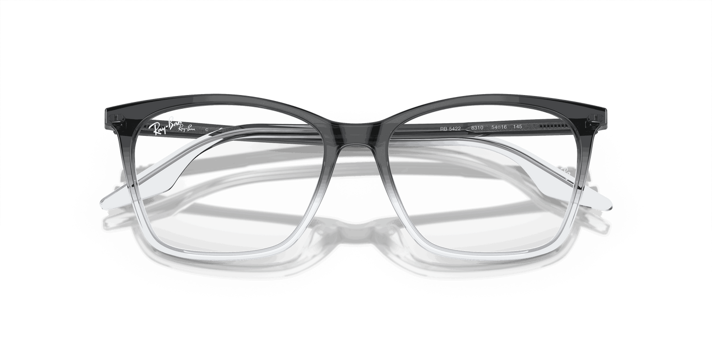 [Clear Lenses, Polished Dark Grey Frame]