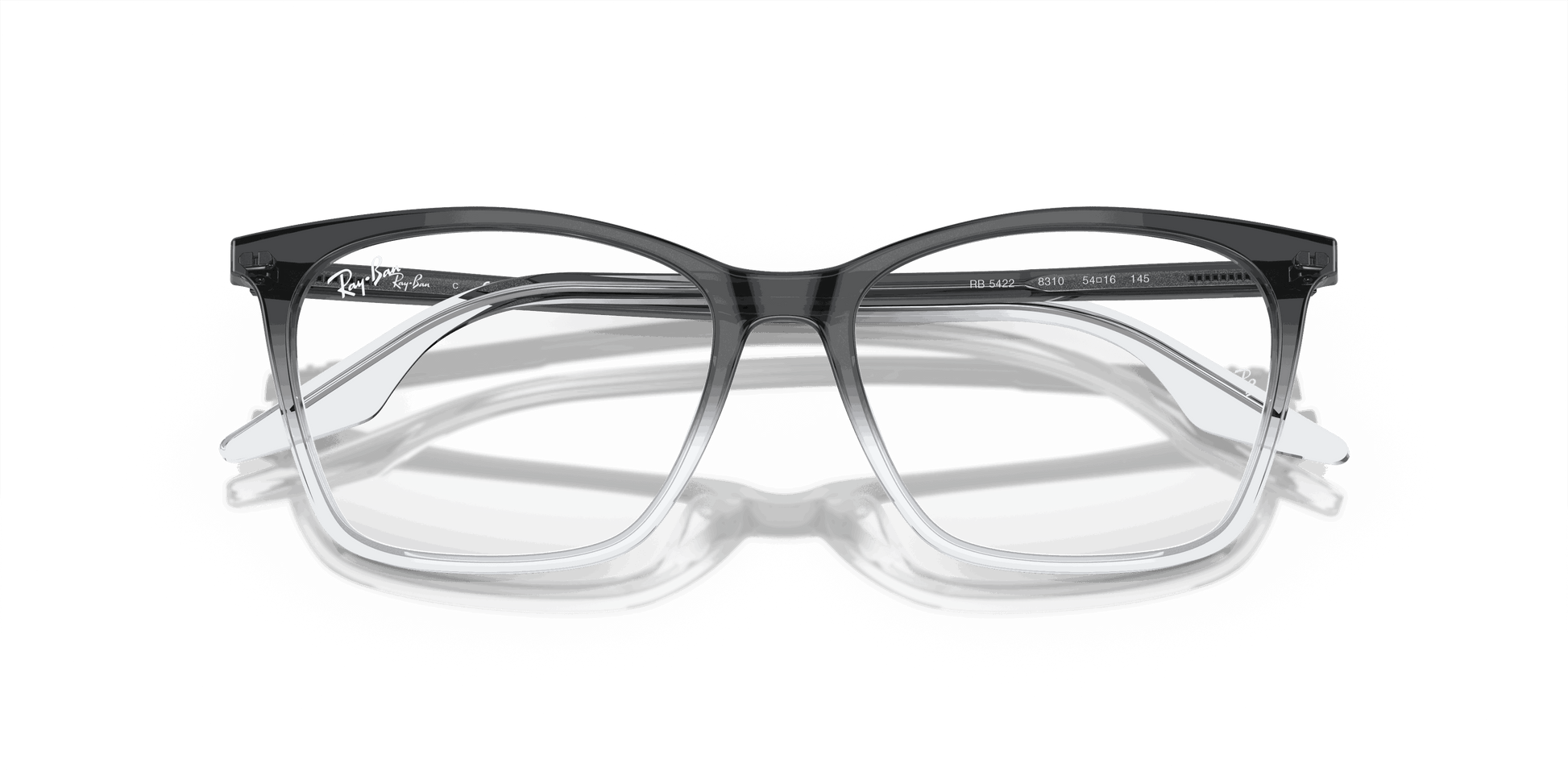 [Clear Lenses, Polished Dark Grey Frame]