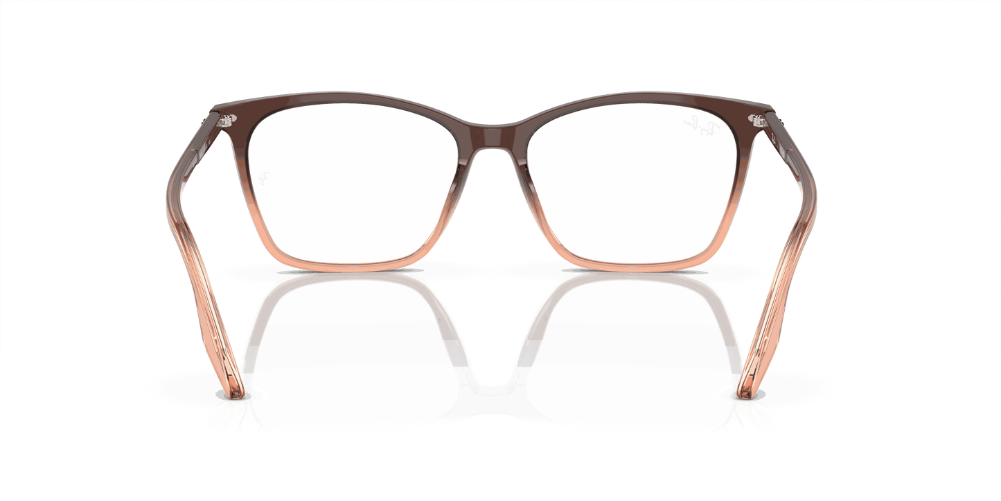 [Demo Lens Lenses, Polished Brown & Orange Frame]