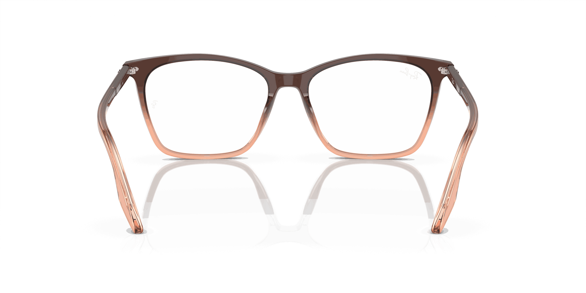 [Demo Lens Lenses, Polished Brown & Orange Frame]