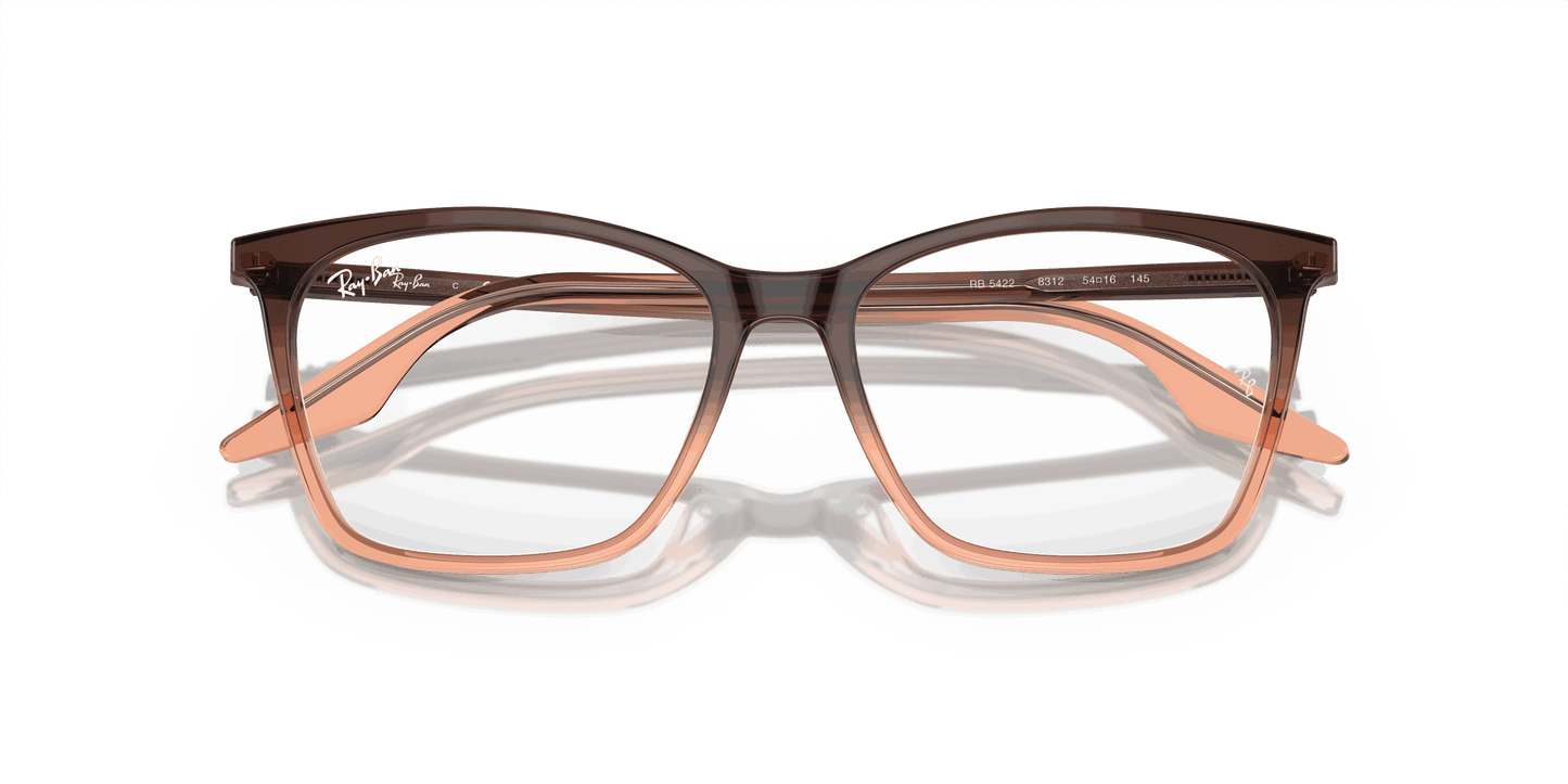 [Demo Lens Lenses, Polished Brown & Orange Frame]