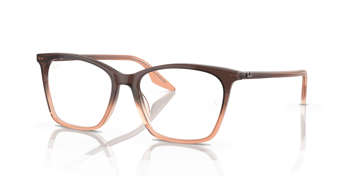 [Demo Lens Lenses, Polished Brown & Orange Frame]