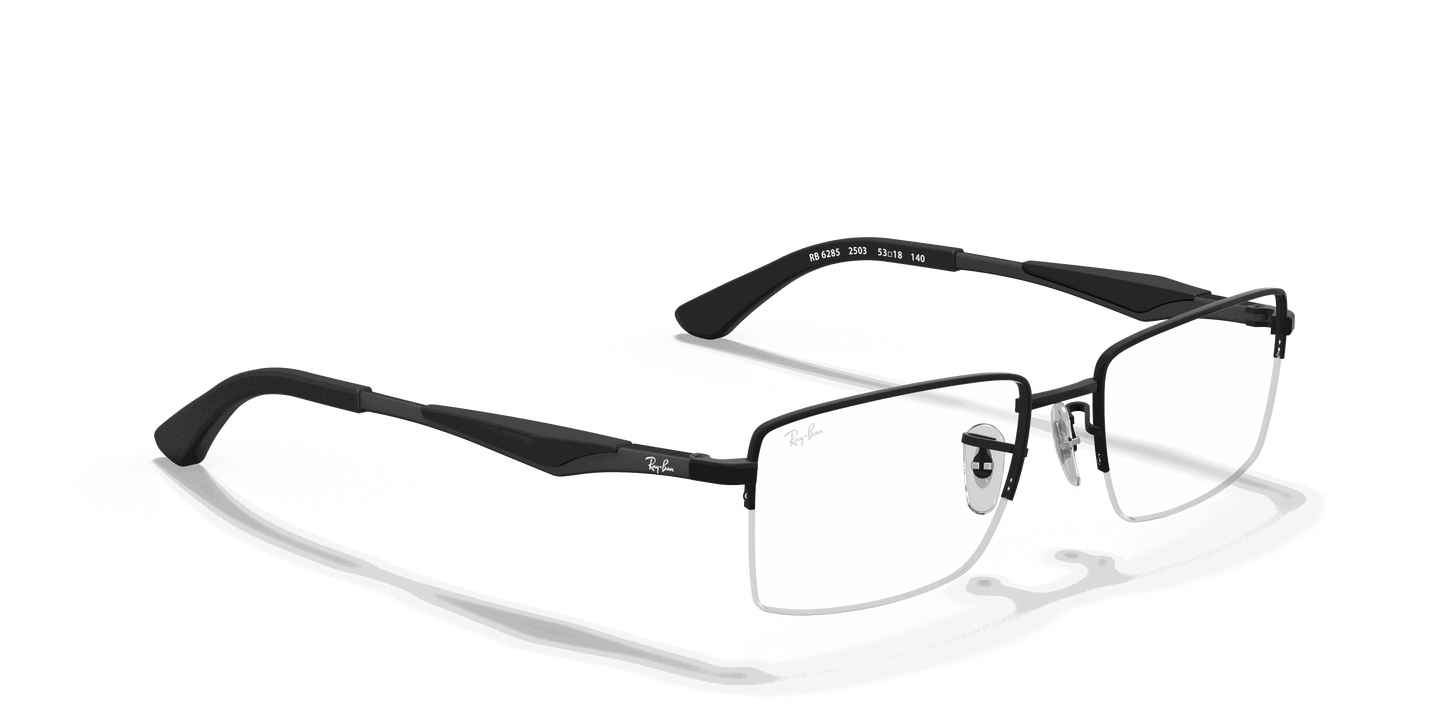 [Clear Lenses, Matte Black Frame]