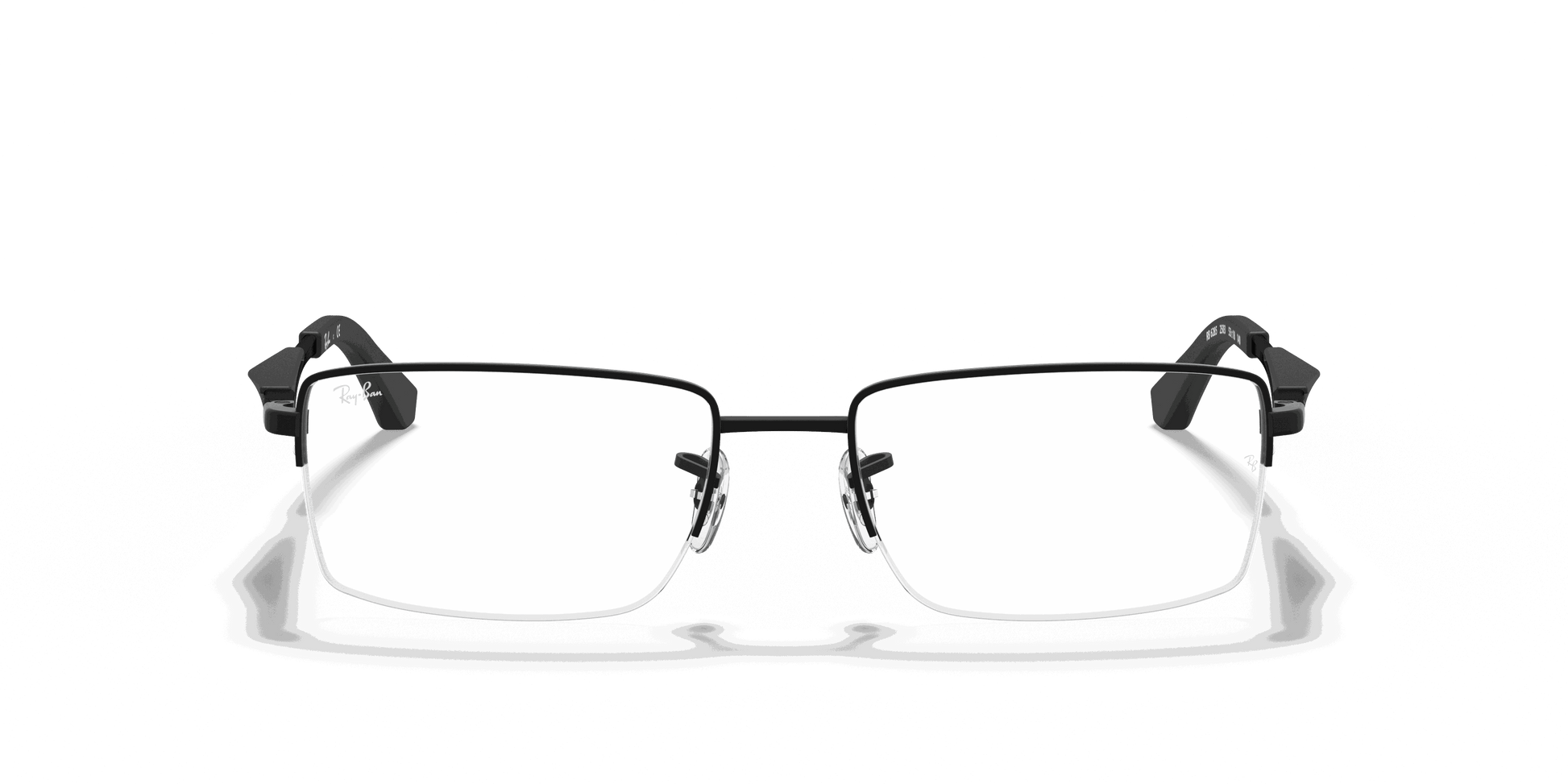 [Clear Lenses, Matte Black Frame]