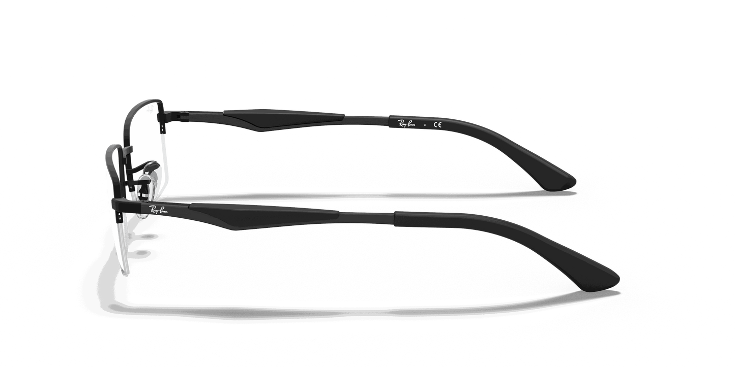 [Clear Lenses, Matte Black Frame]