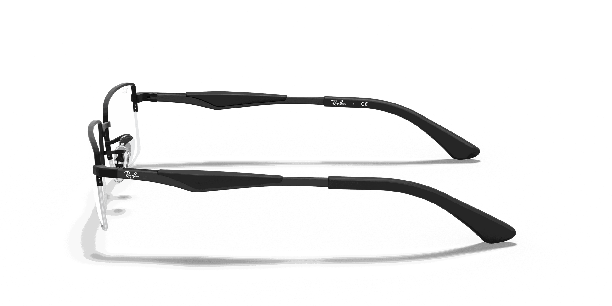 [Clear Lenses, Matte Black Frame]