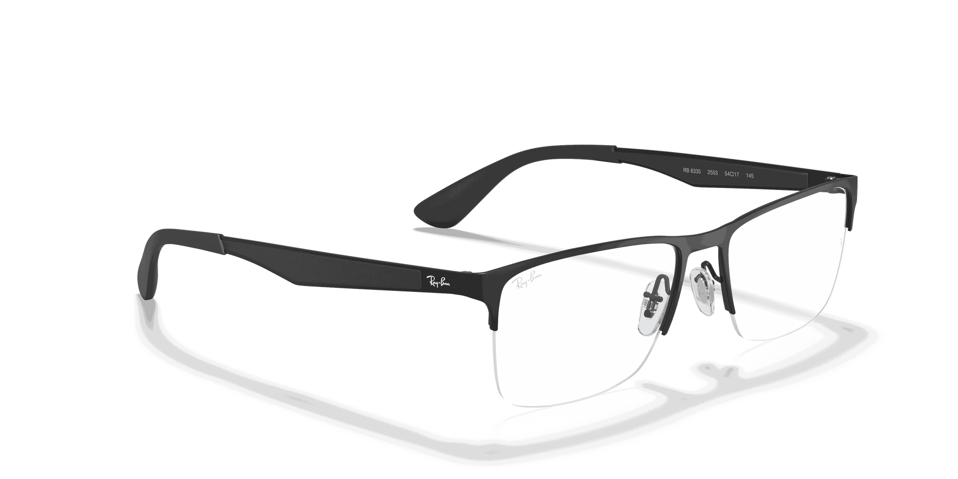 [Clear Lenses, Matte Black Frame]