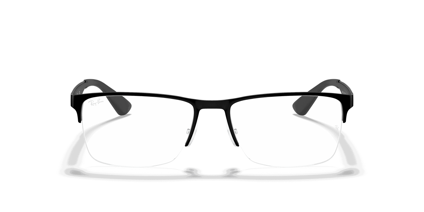 [Clear Lenses, Matte Black Frame]