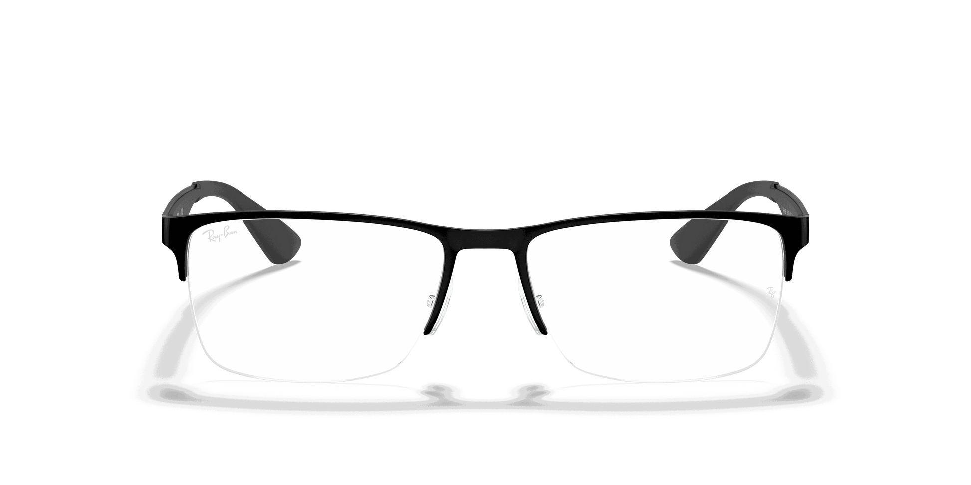 [Clear Lenses, Matte Black Frame]