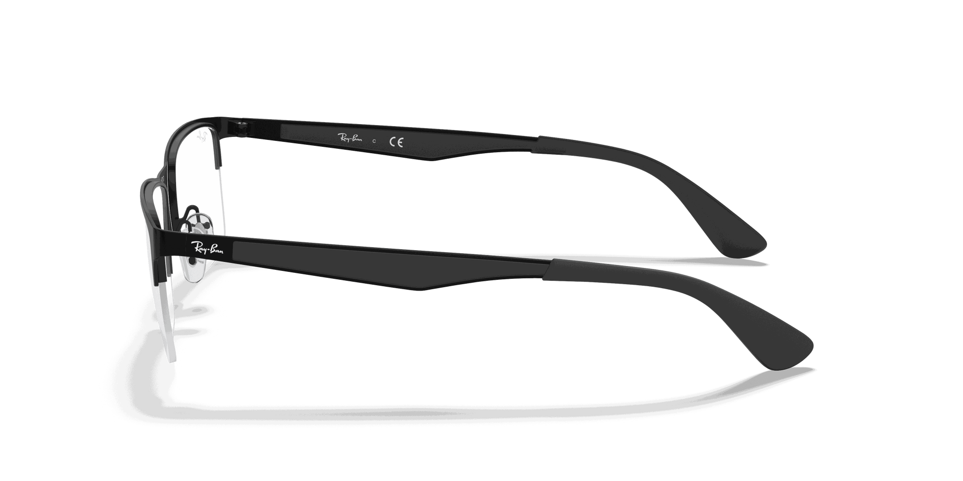 [Clear Lenses, Matte Black Frame]
